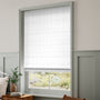 ColorizedZoom Electric Felicity True White Roman Blind 7336