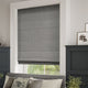 ColorizedZoom Electric Harrow Tonal Grey Roman Blind 7340