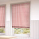 ColorizedZoom Ella Stripe Strawberry Roman Blind 7416