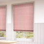 ColorizedZoom Ella Stripe Strawberry Roman Blind 7416