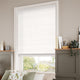 ColorizedZoom Etta Bright White Roman Blind 7440