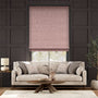 Colorized Alva Dusky Rose Roman Blind