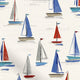 ColorizedPLA Sail Away Nautical Roman Blind 7459