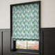 ColorizedZoom Dash Teal Roman Blind 7463