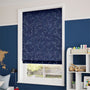 ColorizedZoom Galaxy Sky Denim Roman Blind 7465