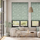 Colorized Adeline Eucalyptus Roman Blind 7477
