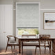 Colorized William Morris Willow Steeple Grey Roman Blind 7484