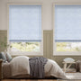 Colorized William Morris Willow Cornflower Roman Blind 7480