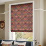 ColorizedZoom William Morris Hyacinth Russet Roman Blind 7488