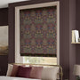 ColorizedZoom William Morris Blackthorn Damson Roman Blind 7503