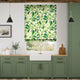 Colorized Horse Chestnut Green Roman Blind 7515