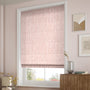 ColorizedZoom Dockleaf Blush Roman Blind