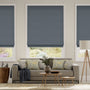 Colorized Averley Denim Roman Blind 7545