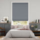 Colorized Averley Blue Grey Roman Blind 7544