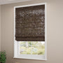 ColorizedZoom Maui Walnut Roman Blind 7555