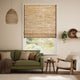 Colorized Leticia Cedar & Demerara Roman Blind 7568