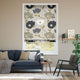 Colorized Flo Mineral Roman Blind 7575