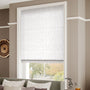 ColorizedZoom Knots Pewter Roman Blind 7578