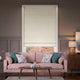 Colorized Grenada Blackout Lunar White Roman Blind 7588