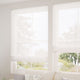ColorizedZoom Cirrus Voile Cotton White Roman Blind 7602