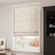 ColorizedZoom William Morris Acanthus Jacquard Soft Gold Roman Blind 7609