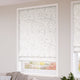 ColorizedZoom William Morris Acanthus Jacquard Oyster Roman Blind 7608