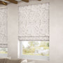 ColorizedZoom William Morris Acanthus Jacquard Linen Roman Blind 7605