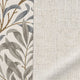 ColorizedPLA William Morris Willow Bough Mink & Bijou Linen Oatmeal Roman Blind 7646