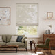 Colorized Lumiere Unlined Ariel Portland Stone Roman Blind 7676