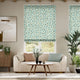 Colorized Leopard Dots Sky Roman Blind 7685