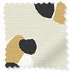 ColorizedSwatch Leopard Dots Linen Roman Blind sample image 8909