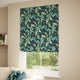 ColorizedZoom Watercolour Canopy Teal Roman Blind 7703