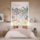 Colorized Mountain Palm Dusk Roman Blind 7706