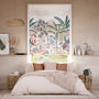 Colorized Mountain Palm Dusk Roman Blind 7706