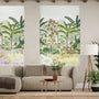 Colorized Mountain Palm Serenity Roman Blind 7707