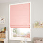 ColorizedZoom Dotty Dots Blush Roman Blind 7715