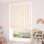 ColorizedZoom Suki Stripe Multi Roman Blind 7729