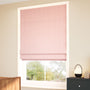 ColorizedZoom Suki Stripe Blush Roman Blind 7723