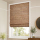 ColorizedZoom Electric Loreto Chestnut Roman Blind 7747
