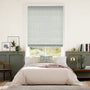 Colorized Chester Stripe Light Grey Roman Blind 7762