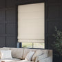 ColorizedZoom Columbia Biscuit Roman Blind 7767