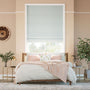 Colorized Eco-Friendly Riley Glacier Blue Roman Blind 7780