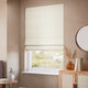 ColorizedZoom Eco-Friendly Riley Natural White Roman Blind 7781