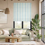 Colorized Valley Stripe Sea Shore Roman Blind 7807