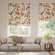 Colorized Fusang Tree Rouge Sage Roman Blind 7810