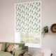 ColorizedZoom Fernery Fern Roman Blind 7811