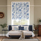 Colorized Christelle Yale Blue Roman Blind 7828