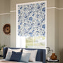 ColorizedZoom Christelle Yale Blue Roman Blind 7828