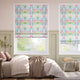 Colorized Elm House Summer Green Roman Blind 7835