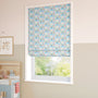 ColorizedZoom Quey Two Cornflower Roman Blind 7849